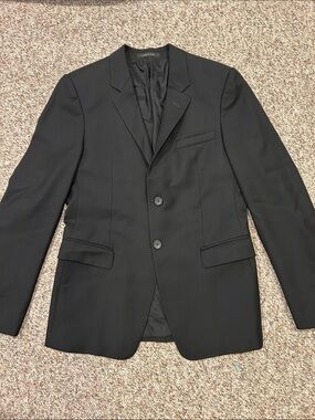 Emporio Armani Black Men's Two-Piece Suit